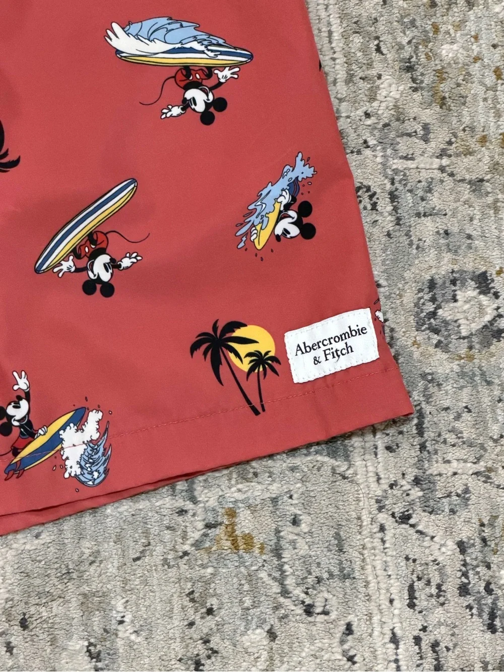 Boys Abercrombie & Fitch Kids Mickey swim trunks size 11/12